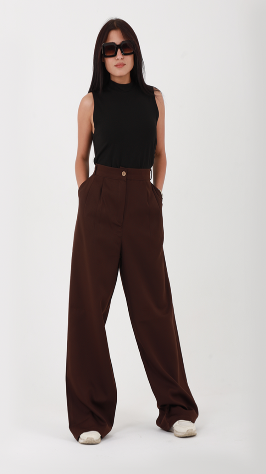 Rosaline Brown Chocolate Pants