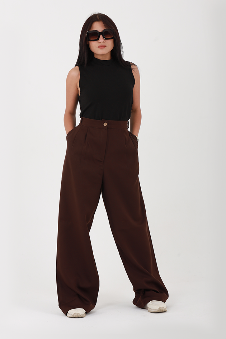 Rosaline Brown Chocolate Pants