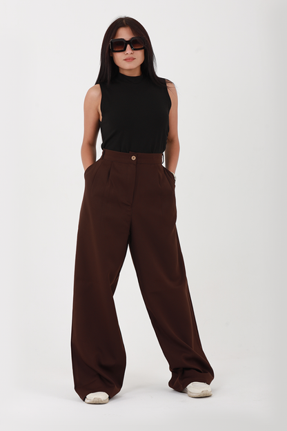 Rosaline Brown Chocolate Pants