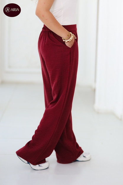 Burgundy Pant