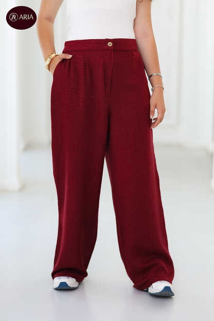 Burgundy Pant